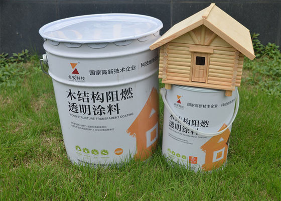 China Capa resistente da alta temperatura transparente de 20 minutos, pintura interior a prueba de calor de acrílico proveedor