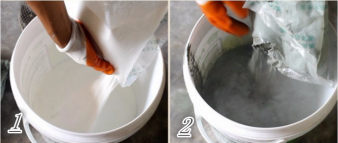El aceite de acrílico blanco de la prenda impermeable del cemento del polímero basó la pintura para el componente de las puertas dos no tóxico