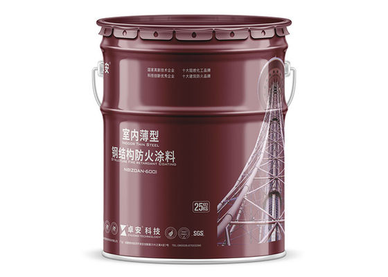 China La capa de pintura ignífuga ignífuga de China con la certificación de la prueba de la UL para la UL del acero estructural enumeró proveedor