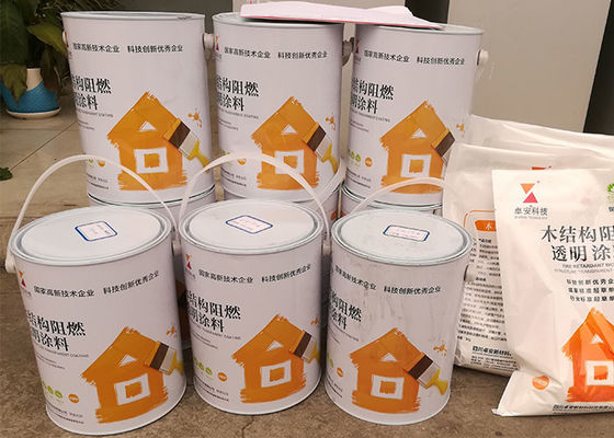 China Grado interior a prueba de calor ignífugo no tóxico del fuego de la pintura por minutos inodoros del techo 20 proveedor