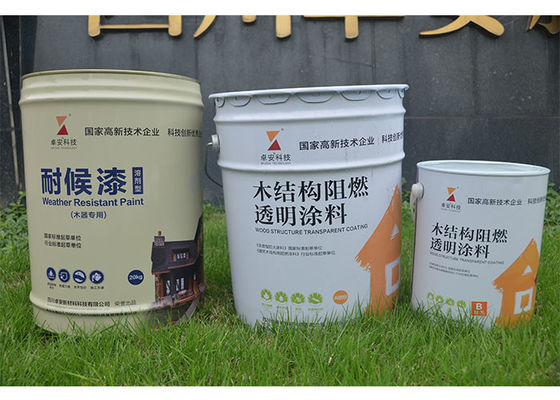 China pintura de espray ignífuga segura libre del halógeno de 0.3m m para la madera de madera ignífuga proveedor