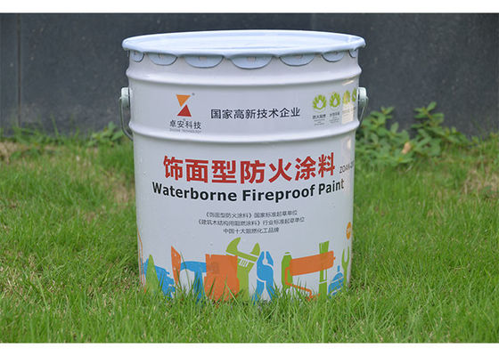 China 30 minutos que ignifugan la pintura ignífuga blanca para la madera contrachapada emparedan OSB SPF proveedor