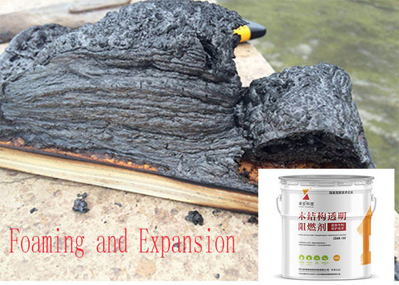 China Pintura da alta temperatura industrial incombustible blanca de 30 minutos para la estructura de madera proveedor